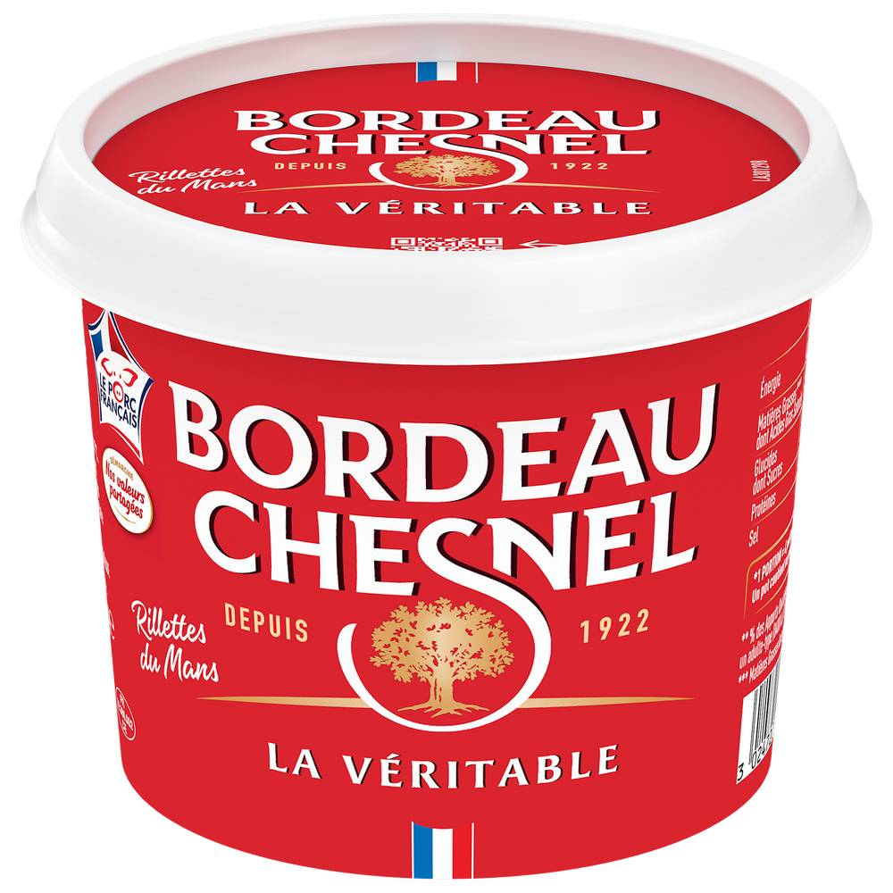 Bordeau Chesnel - Rillettes du mans pur porc (110g)