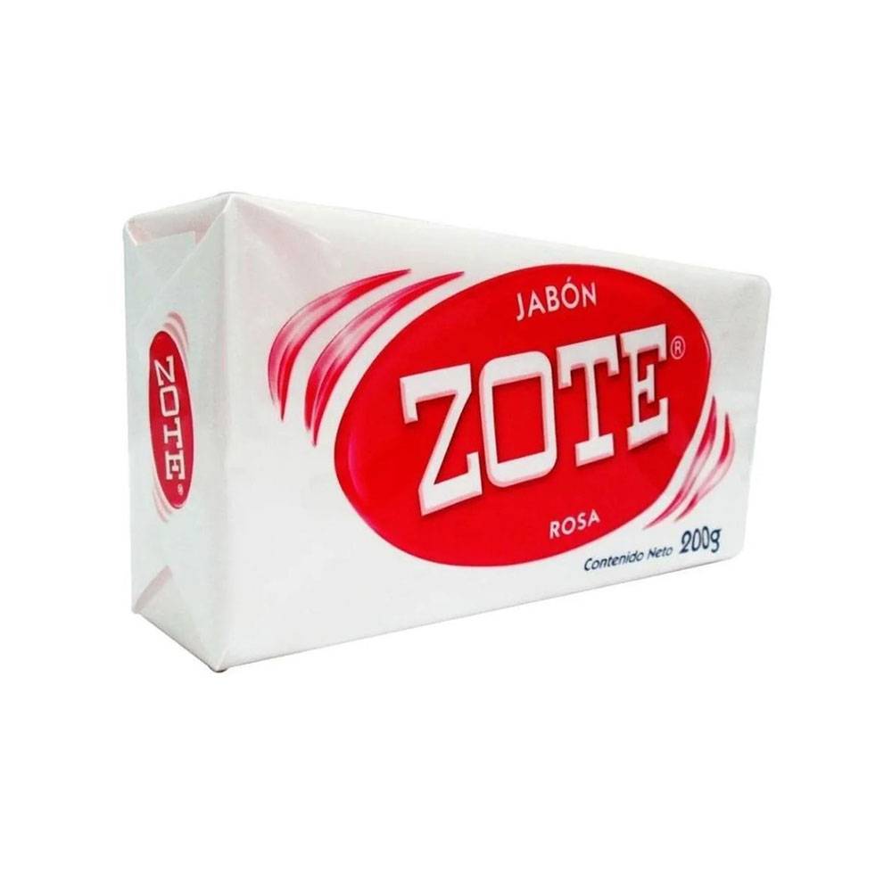 Zote jabón en barra rosa (200 g)