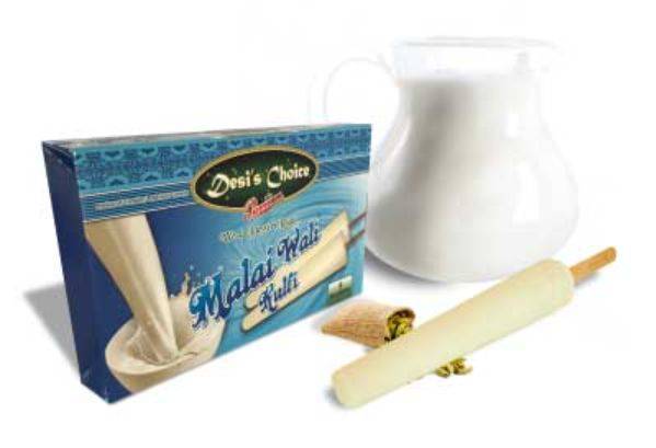 Desi's Choice Malai Wali Kulfi (490 ml, 4 ct)