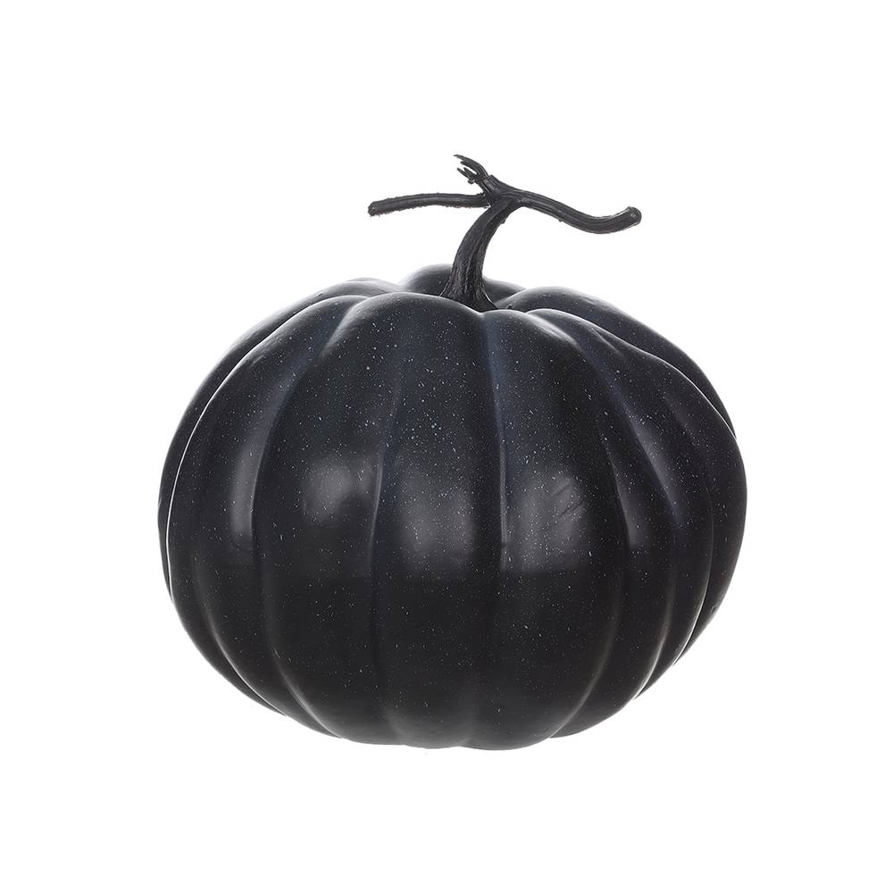 Holiday Living 13-in Halloween Harvest Black Pumpkin Decor  | LW20-OXJEA165