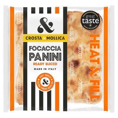 Crosta & Mollica Focaccia Panini (2 ct)