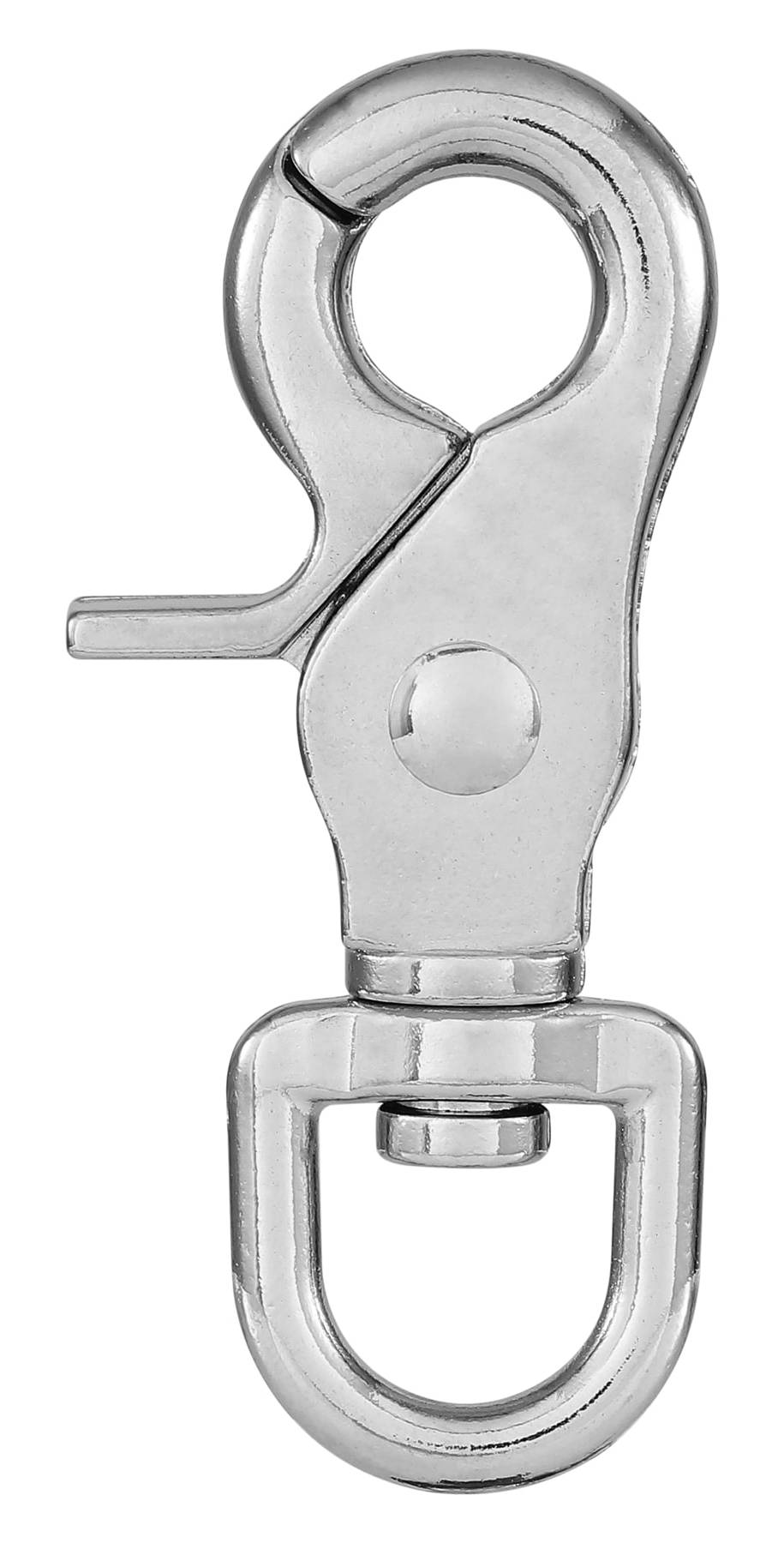 National Hardware N100-267- 1/2-in x 2-5/8-in Trigger Snap in Nickel | N101-267
