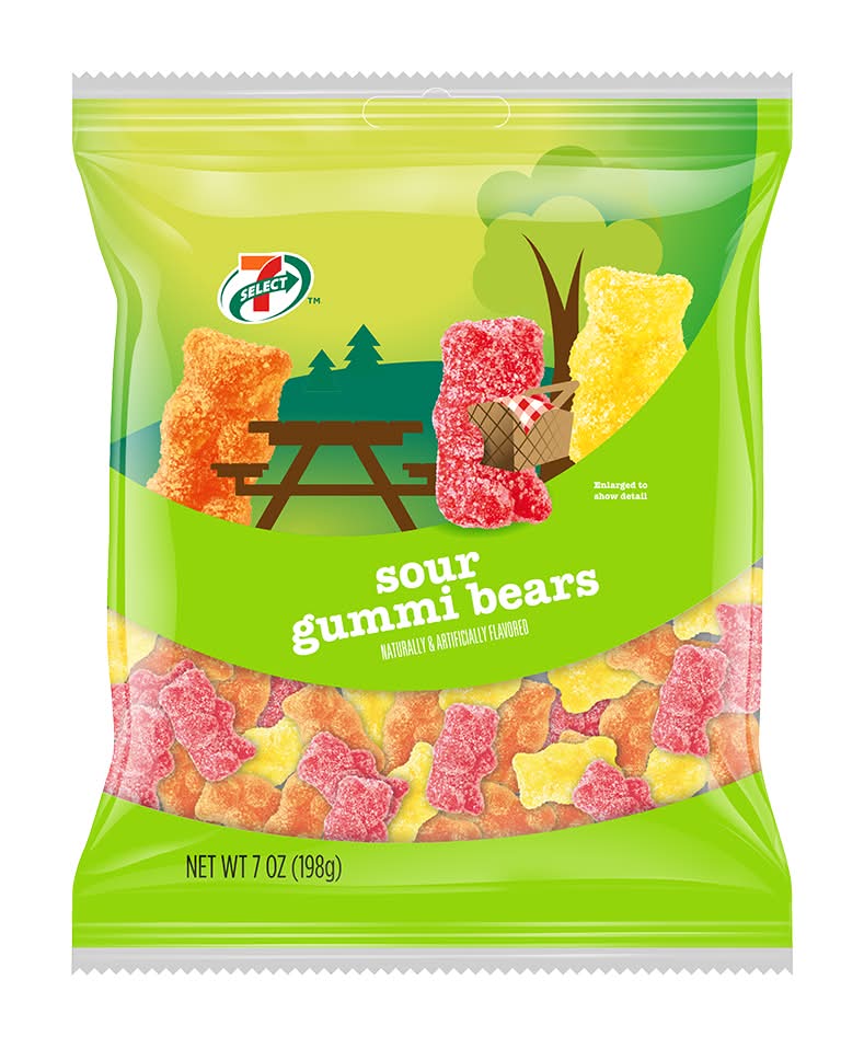 7-Select Sour Gummi Bears (198 g)