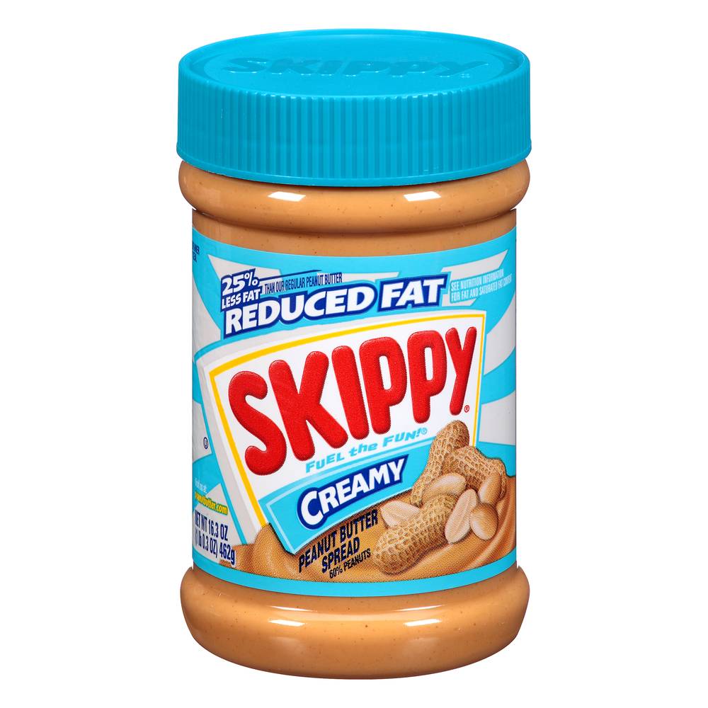 Skippy Reduced Fat Creamy Peanut Butter Spread