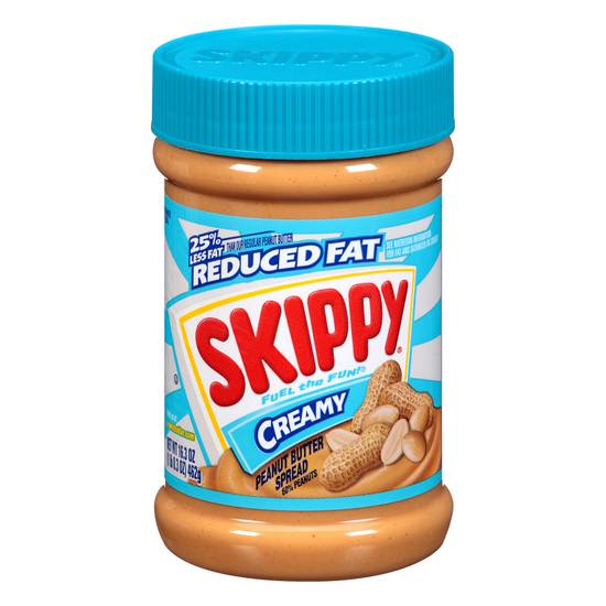 Skippy Reduced Fat Creamy Peanut Butter Spread