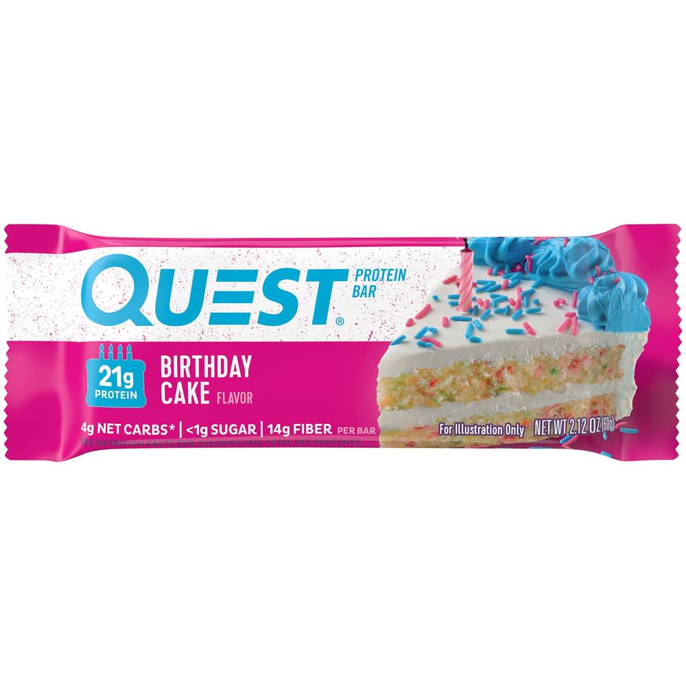 Quest Protien Bar (birthday cake)