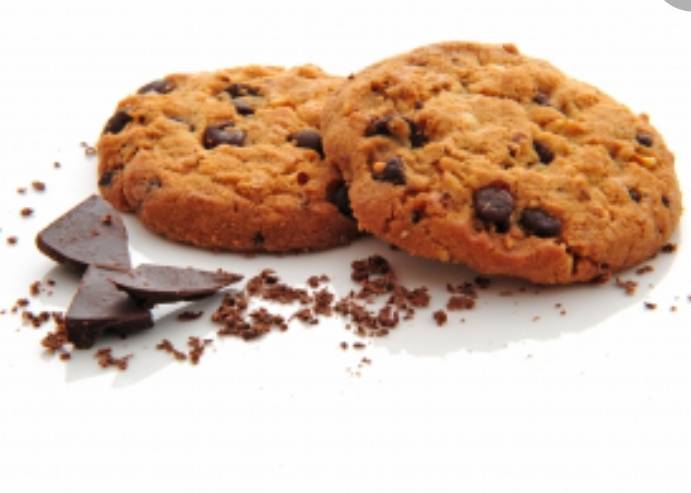 Cookie vanille aux pépites de chocolat 🍫