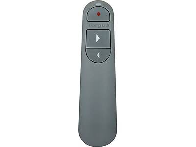 Targus Control Plus Ecosmart Presenter With Laser Pointer, Gray