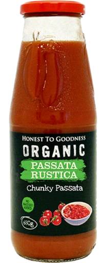 Honest To Goodness Organic Passata Rustica (680g)