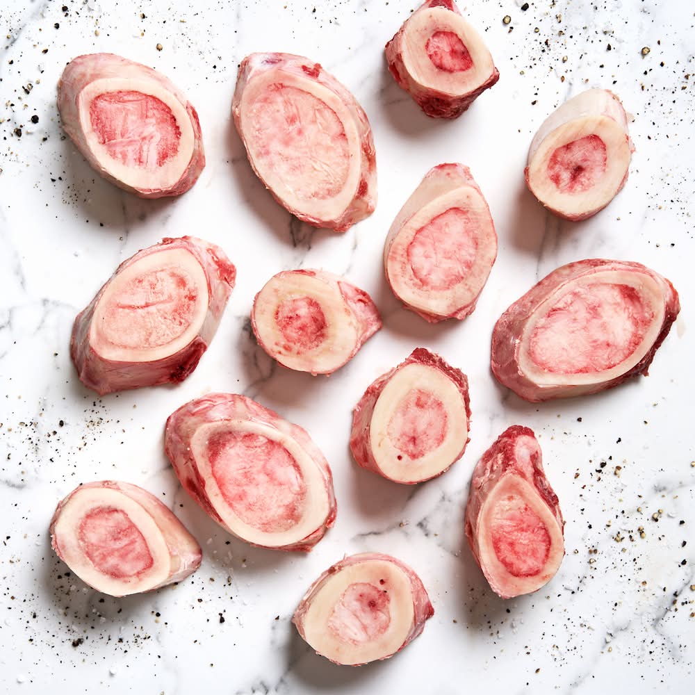 Grass Run Farms 100% Grass Fed Beef Marrow Bones (35 oz)