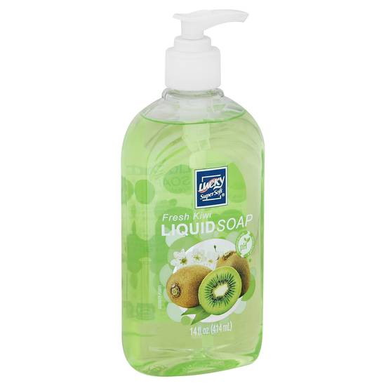 Lucky Super Soft Fresh Kiwi Liquid Soap