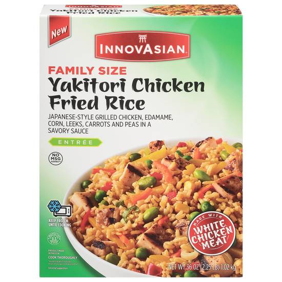 Innovasian Entree Yakitori Chicken Fried Rice (family size)