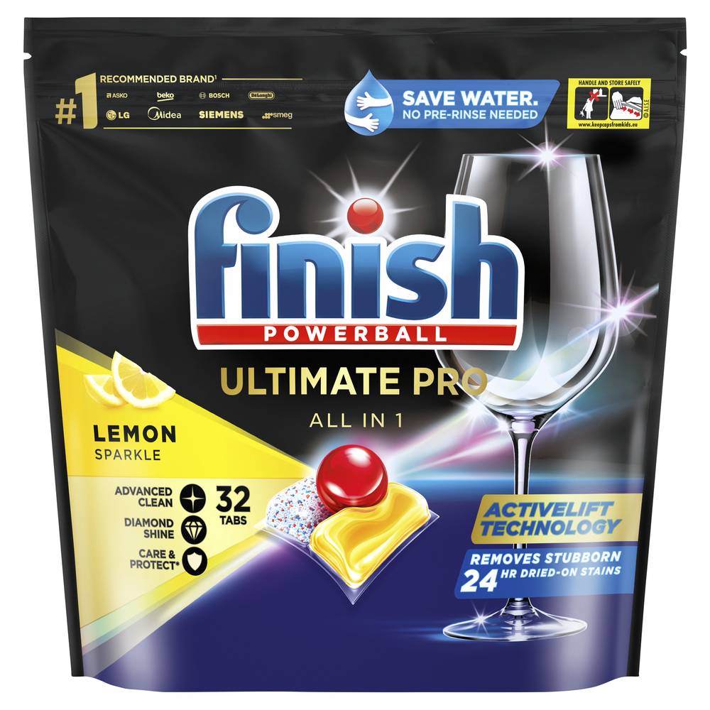 Finish Ultimate Pro Lemon Dishwash Tablets Delivery Near Me Order