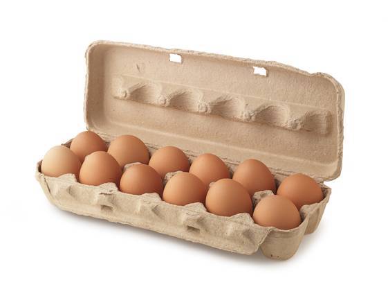 12 Caged Eggs 800g