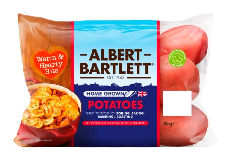 Albert Bartlett Warm & Hearty Hits Home Grown Potatoes (2kg)