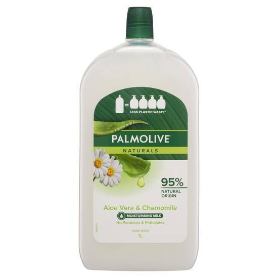 Palmolive Naturals Liquid Hand Wash Soap Aloe Vera Value Refill 1L