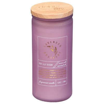 DEBI LILLY WOOD LID CANDLE TALL