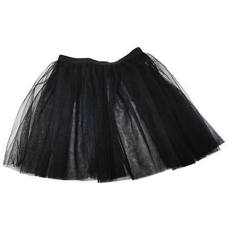 Festive Voice Happy Halloween Tutu Adult, Black