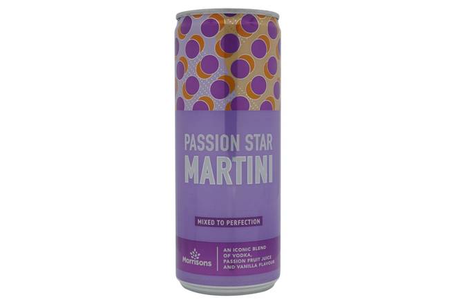 Morrisons Passion Star Martini 250ml