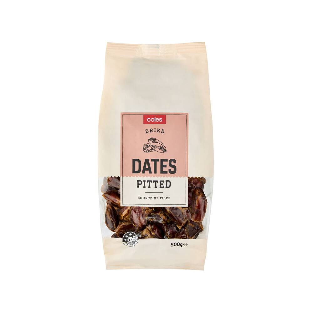 Coles Pitted Dates