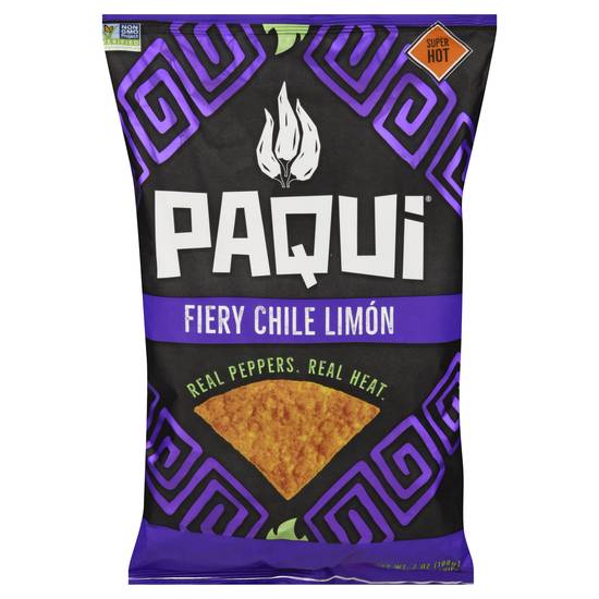 Paqui Super Hot Fiery Chile Limon Tortilla Chips