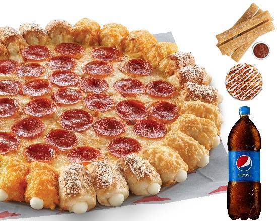 Cheesy Bites Trio Pizza Ultimate Combo