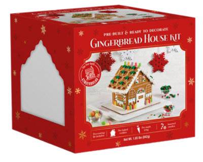 Pre-Built Gingerbread House Kit 30.47 Oz - 30.47 Oz