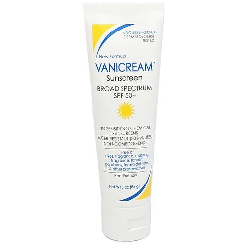 Vanicream Broad Spectrum Sunscreen SPF 50 - 3.0 OZ