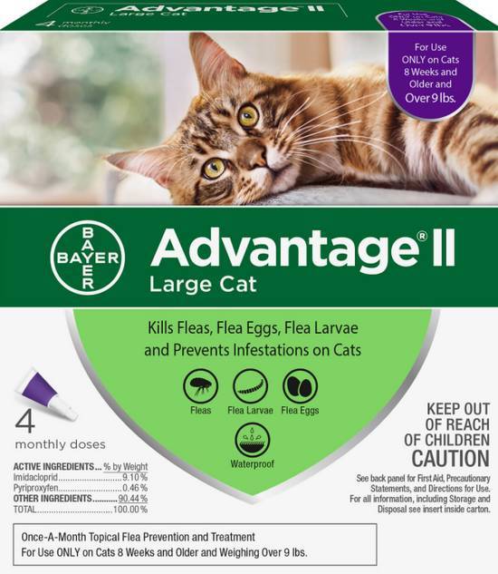 Elanco Advantage Ii Flea Treatment For Large Cats