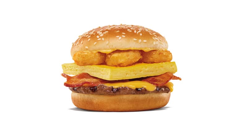 Bacon Cheddar Hash Whopper Jr.®