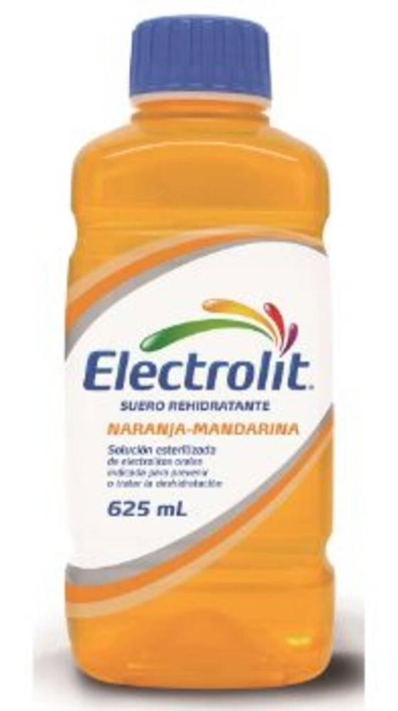 Electrolit · Suero rehidratante, naranja - mandarina (625 ml)