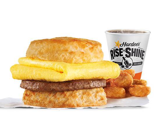 Sausage Egg Biscuit Combo