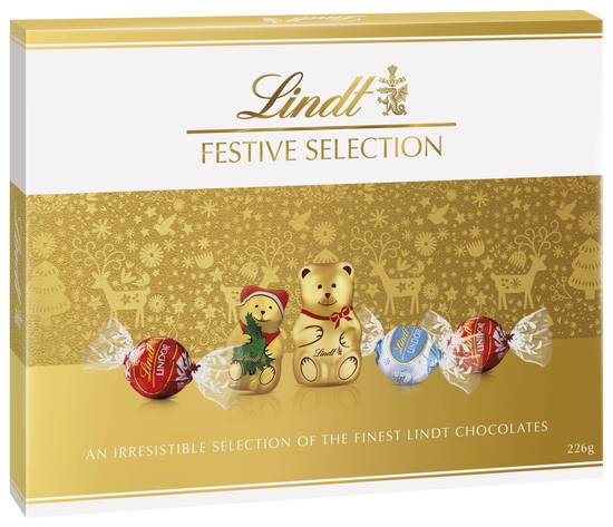 Lindt Festive Selection Gift Box 226g