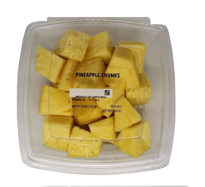Pineapple Chunks Fresh Cut In Store Daily