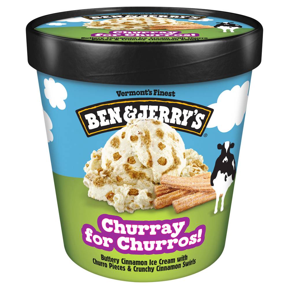 Ben & Jerry's Ice Cream, Churray For Churros (1 pint)