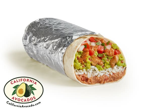 Epic Fresh Guacamole Burrito
