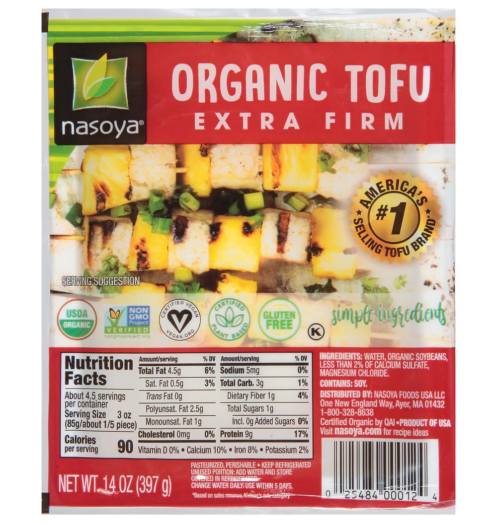 Nasoya Organic Extra Firm Tofu (14 oz)