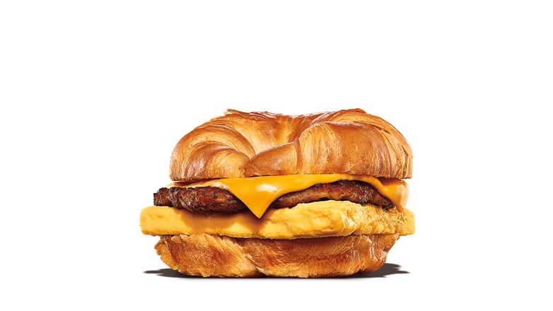 Sausage, Egg & Cheese Croissan'wich