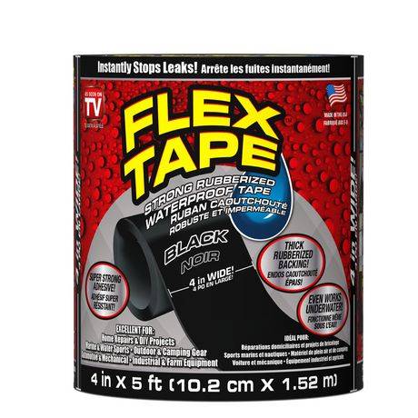 Flex Tape Noir 4" x 5''