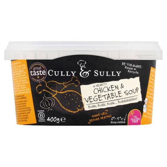 Cully & Sully a Hearty Chicken & Vegetable Soup