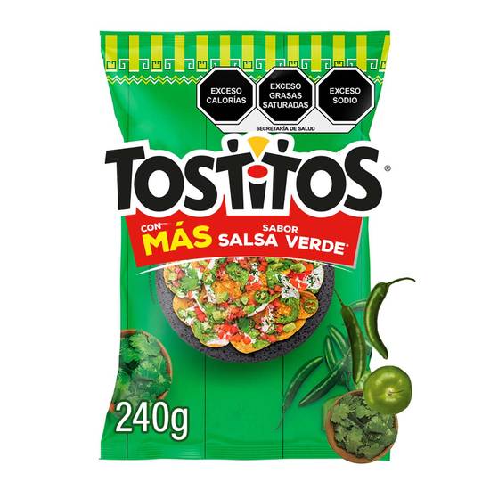 Tostitos totopos (salsa verde)
