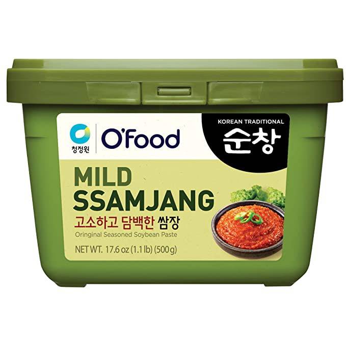 O'Food Mild Ssamjang Seasoned Soybean Paste (1.1 lbs)