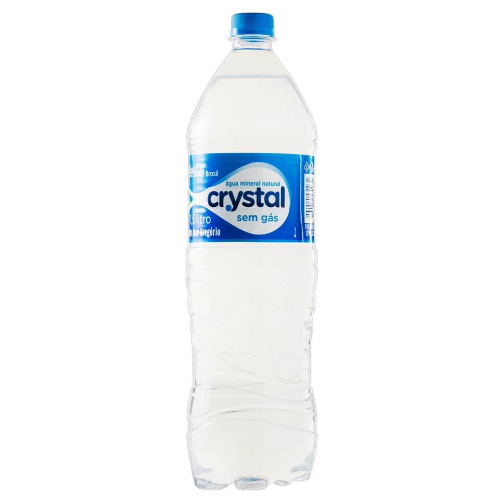 Crystal · Água sem gás (1,5 L)