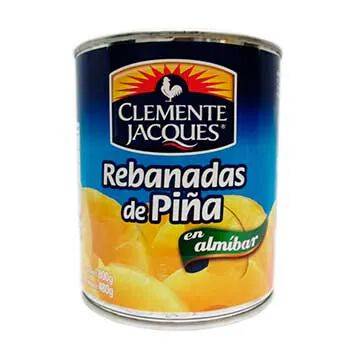 Clemente Jacques · Piña en almíbar en rebanadas (800 g)