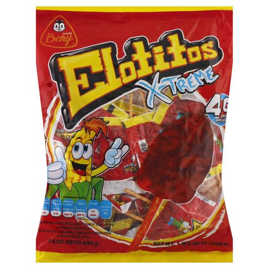 Beny Elotitos X-Treme Lollipops (40 pieces)
