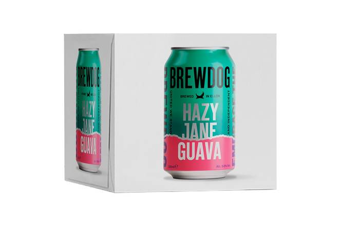 BrewDog Hazy Jane Guava New England IPA 4 x 330ml
