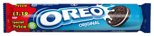 Oreo Original Vanilla Sandwich Biscuits (154g)