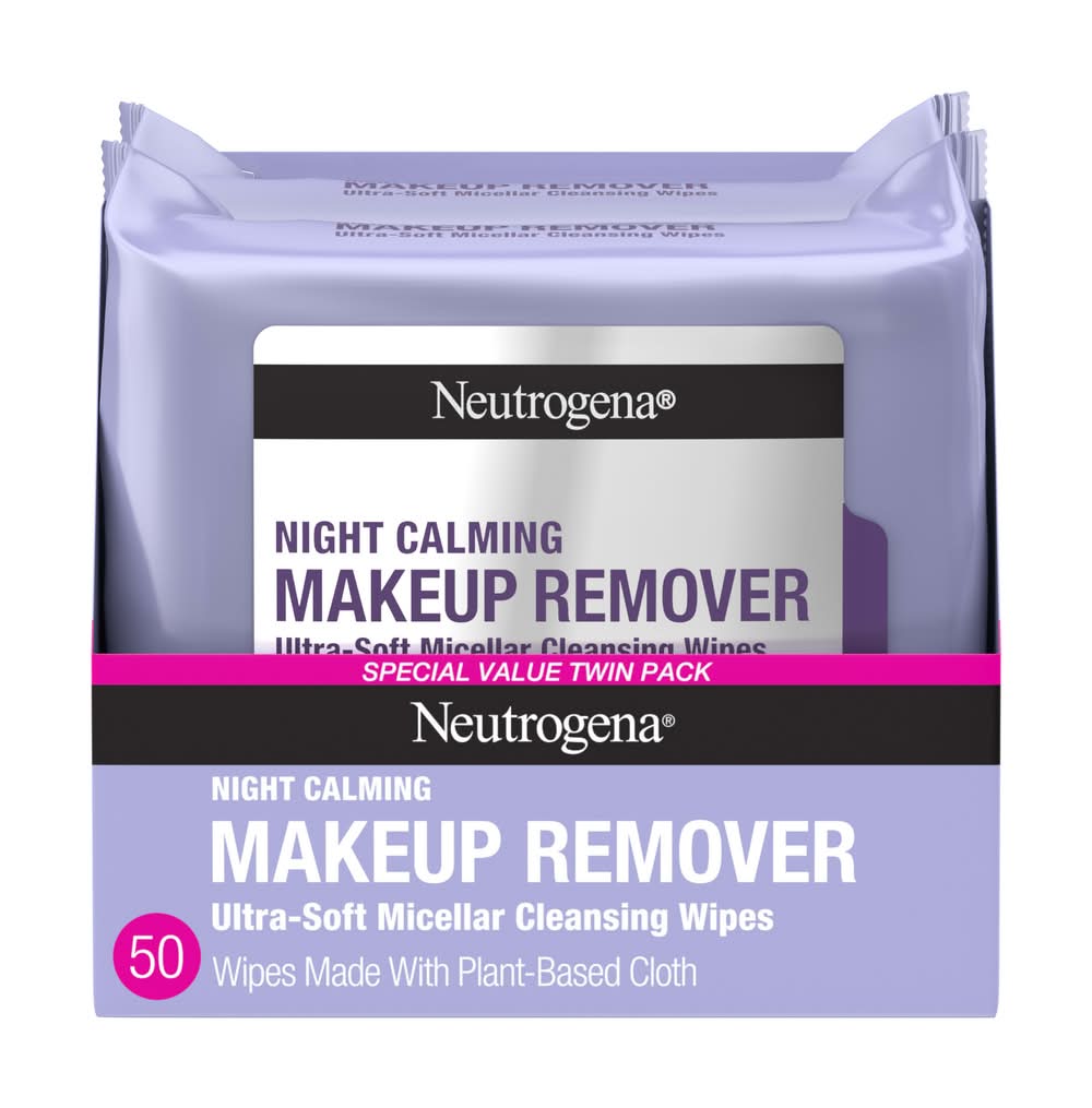 Neutrogena Cleansing Night Calming Wipes Alcohol-Free (1 lbs)