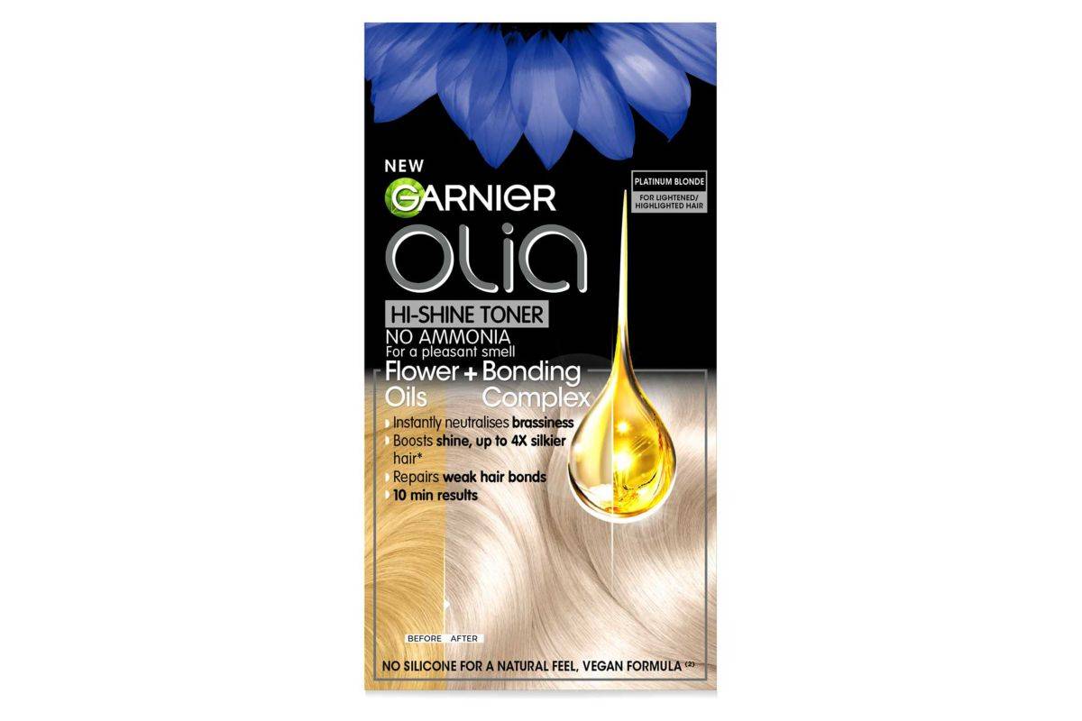 Garnier Olia Toner 10.01 After Bleach Platinum Blonde 243g