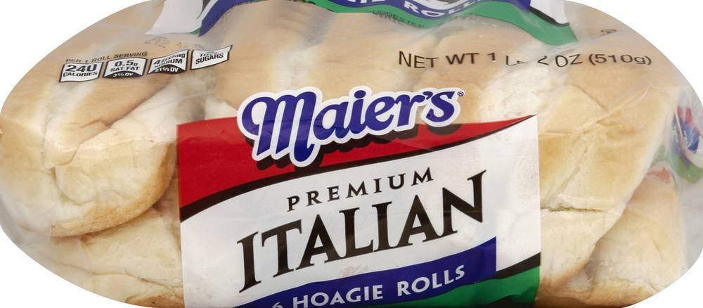 Maier's Premium Italian Hoagie Rolls (6 ct)